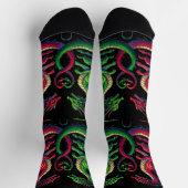 DANCING DRAGONS SOCKS SOCKEN (Oben)