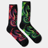 DANCING DRAGONS SOCKS SOCKEN (Rechts)