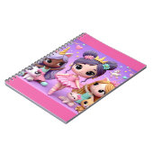 Dancing Dreams Notebook Notizblock (Linke Seite)