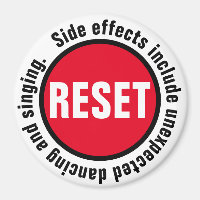 Dancing Drücken Sie die Reset-Taste