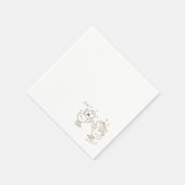 Dancing Duck Napkin Serviette (Ecke)