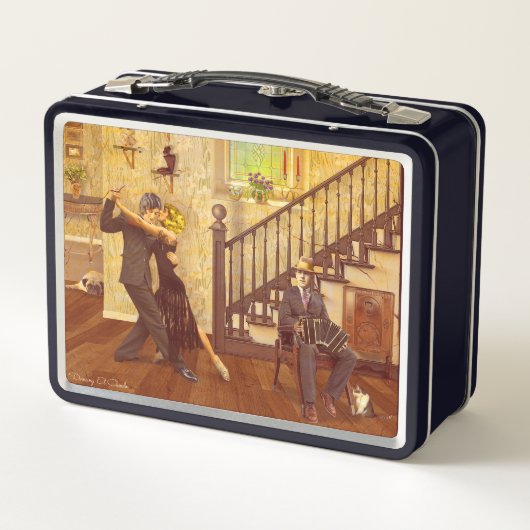 Dancing El Choclo a.k.a. El Tomboy Metall Brotdose (Rückseite)