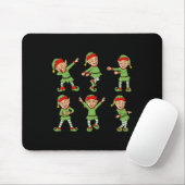 Dancing Elf Dance Challenge Boys Mädchen Kinder We Mousepad (Mit Mouse)
