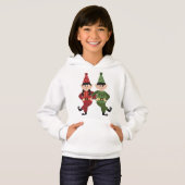 Dancing Elfs Hoodie (Vorne ganz)