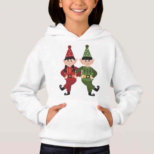 Dancing Elfs Hoodie (Vorderseite)