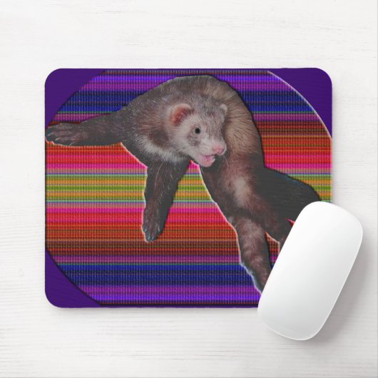 Dancing Ferret Mousepad (Mit Mouse)