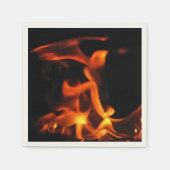 Dancing Fire Cocktail Napkins Serviette (Vorderseite)