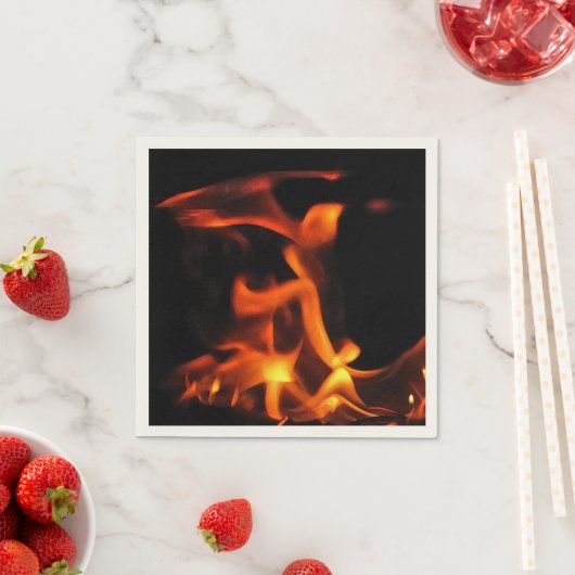 Dancing Fire Cocktail Napkins Serviette (Beispiel)