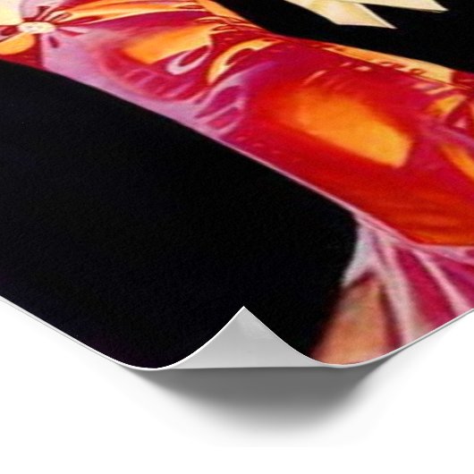 Dancing Flapper Poster (Ecke)