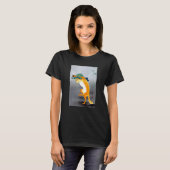Dancing Fox by Ohara Koson T-Shirt (Vorne ganz)