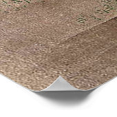 Dancing Fox Ohara Koson 1910 Poster (Ecke)