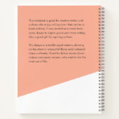 Dancing Frauen Buchabdeckung Inspiration Notebook Notizblock (Rückseite)