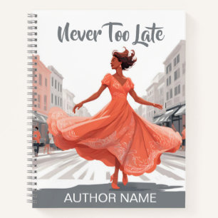 Dancing Frauen Buchabdeckung Inspiration Notebook Notizblock