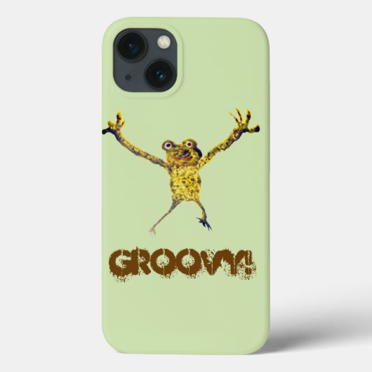 Dancing Frog Funny Animal Custom Case-Mate iPhone Hülle (Rückseite)