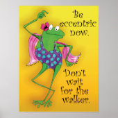 Dancing Frog Inspiration Poster (Vorne)