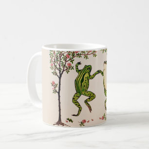 Dancing Frogs Happy Tasse