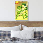 Dancing Frogs Leinwanddruck (Insitu (Schlafzimmer))