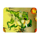 Dancing Frogs Magnet (Horizontal)