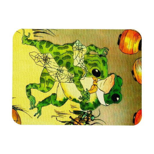 Dancing Frogs Magnet (Horizontal)