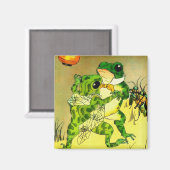 Dancing Frogs Magnet (Vorderseite/Rückseite)