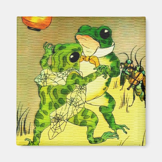 Dancing Frogs Magnet (Vorne)