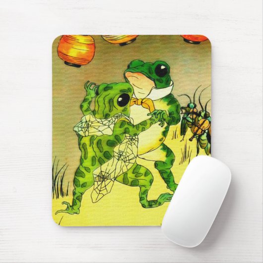 Dancing Frogs Mousepad (Mit Mouse)
