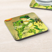 Dancing Frogs Untersetzer (Linke Seite)