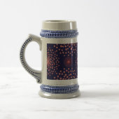 Dancing Galaxy Cosmic Drinkware Pattern Bierglas (Links)