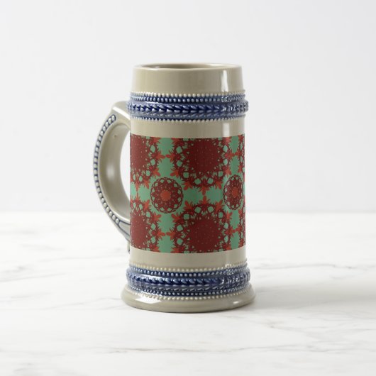 Dancing Galaxy Cosmic Drinkware Pattern Bierglas (Vorderseite Links)