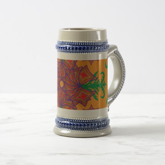 Dancing Galaxy Cosmic Drinkware Pattern Bierglas (VorderseiteRechts)