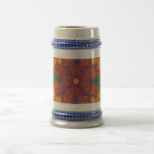 Dancing Galaxy Cosmic Drinkware Pattern Bierglas (Mittel)