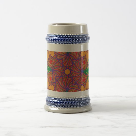 Dancing Galaxy Cosmic Drinkware Pattern Bierglas (Mittel)
