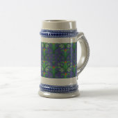 Dancing Galaxy Cosmic Drinkware Pattern Bierglas (VorderseiteRechts)
