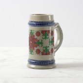 Dancing Galaxy Cosmic Drinkware Pattern Bierglas (VorderseiteRechts)