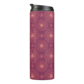 Dancing Galaxy Cosmic Drinkware Pattern Thermosbecher (Nach rechts gedreht)