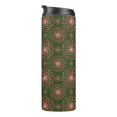 Dancing Galaxy Cosmic Drinkware Pattern Thermosbecher (Nach rechts gedreht)