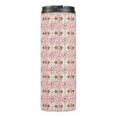 Dancing Galaxy Cosmic Drinkware Pattern Thermosbecher (Rückseite)