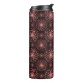 Dancing Galaxy Cosmic Drinkware Pattern Thermosbecher (Nach links gedreht)