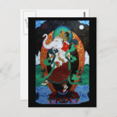 Dancing Ganesh Postcard Postkarte (Vorne/Hinten)