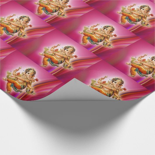 Dancing Ganesha Geschenkpapier (Ecke)