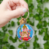 Dancing Ganesha Keychain Schlüsselanhänger (Hand)