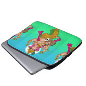 Dancing Ganesha Laptop Cover (Vorne Knopf)