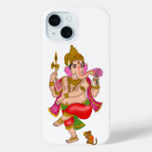Dancing Ganesha Phone Cover (Rückseite)
