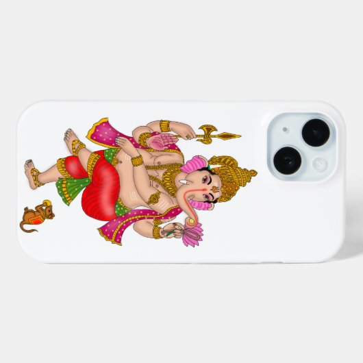 Dancing Ganesha Phone Cover (Rückseite (Horizontal))