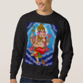 Dancing Ganesha Sweatshirt (Vorderseite)