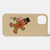 Dancing Gingerbread Man Case-Mate iPhone Hülle (Rückseite (Horizontal))