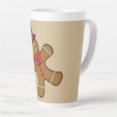 Dancing Gingerbread Man Milchtasse (Rechte Ecke)