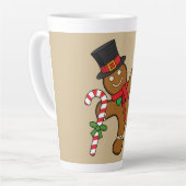 Dancing Gingerbread Man Milchtasse (Linke Ecke)