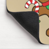Dancing Gingerbread Man Mousepad (Ecke)