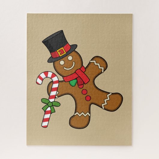Dancing Gingerbread Man Puzzle (Vertikal)